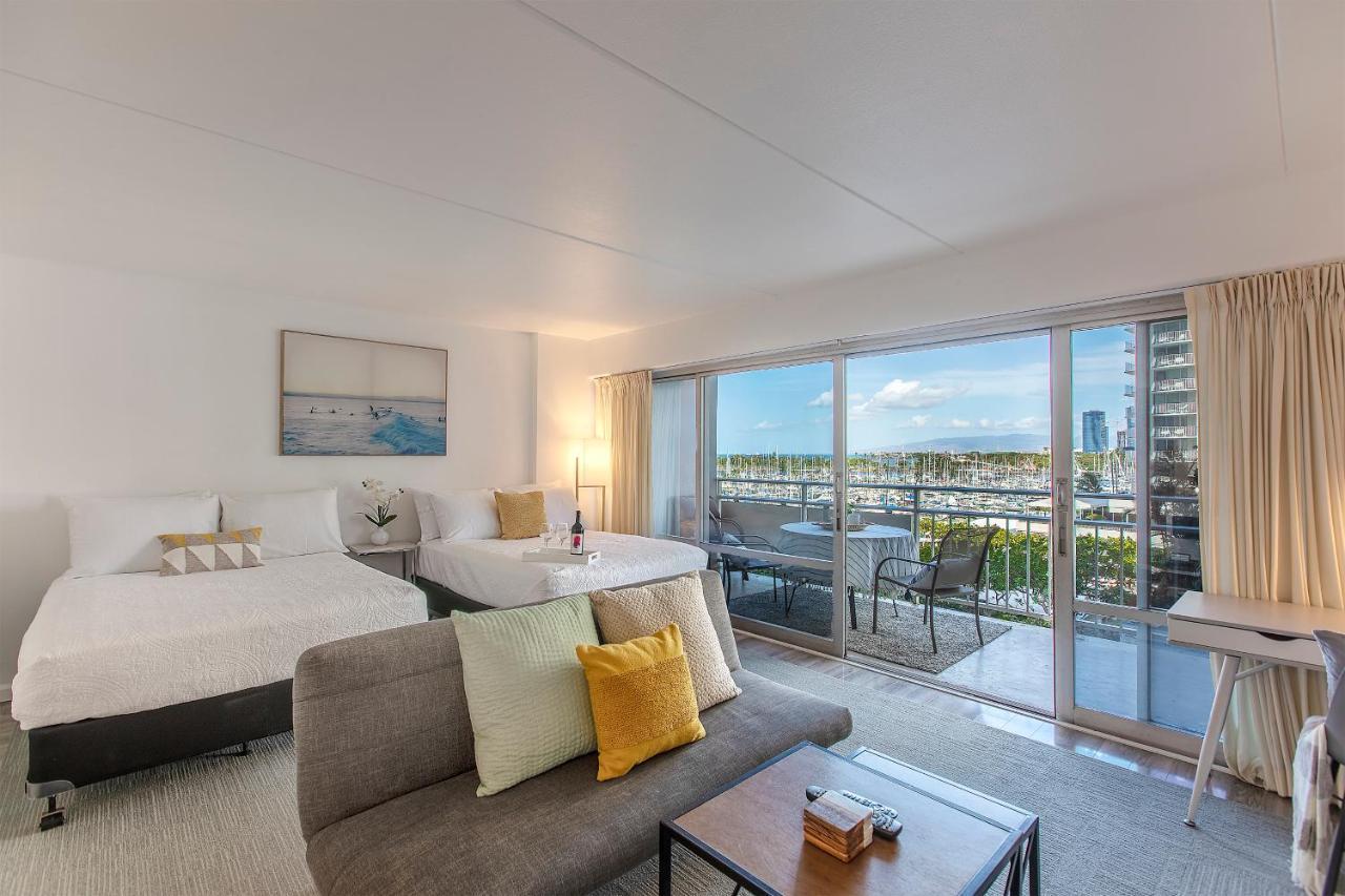 @ Marbella Lane - Oceanview Suite Steps To Beach Хонолулу Екстериор снимка